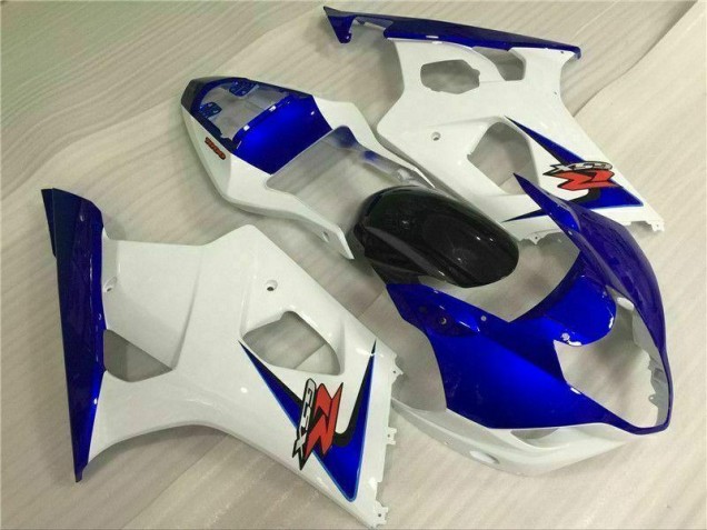 Branco Azul Carenagem Moto Suzuki GSXR 1000 K3 03-04