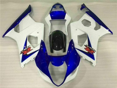 Branco Azul Carenagem Moto Suzuki GSXR 1000 K3 03-04