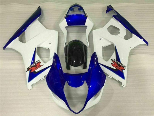 Branco Azul Carenagem Moto Suzuki GSXR 1000 K3 03-04
