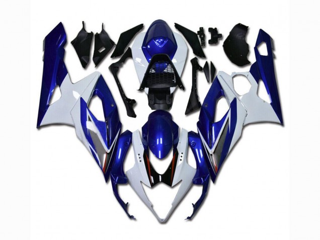 Branco Azul Carenagem Moto Suzuki GSXR 1000 K5 05-06