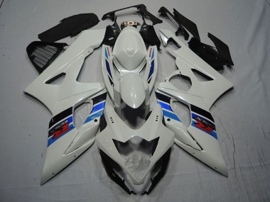 Branco Azul Carenagem Moto Suzuki GSXR 1000 K7 07-08