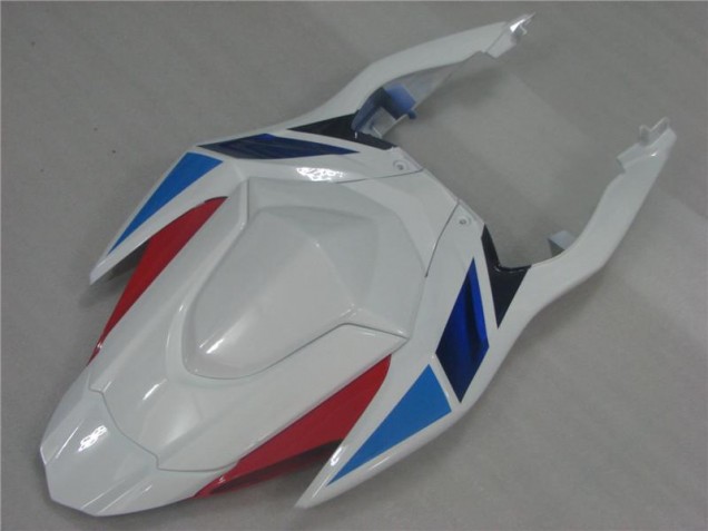 Branco Azul Carenagem Moto Suzuki GSXR 1000 K9 09-16 Branco Azul Carenagem Moto Suzuki GSXR 1000 K9 09-16