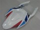 Branco Azul Carenagem Moto Suzuki GSXR 1000 K9 09-16 Branco Azul Carenagem Moto Suzuki GSXR 1000 K9 09-16