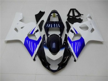 Branco Azul Carenagem Moto Suzuki GSXR 600 / 750 K4 04-05