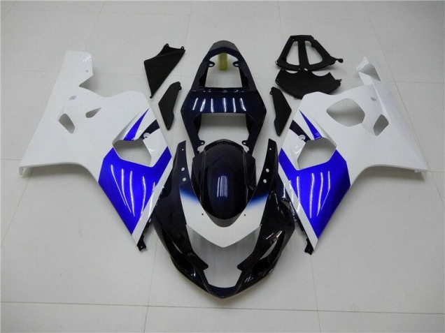Branco Azul Carenagem Moto Suzuki GSXR 600 / 750 K4 04-05
