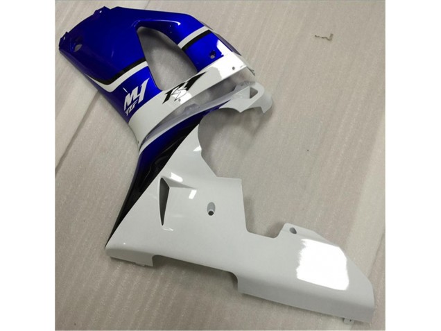 Branco Azul Carenagem Moto Yamaha R1 00-01