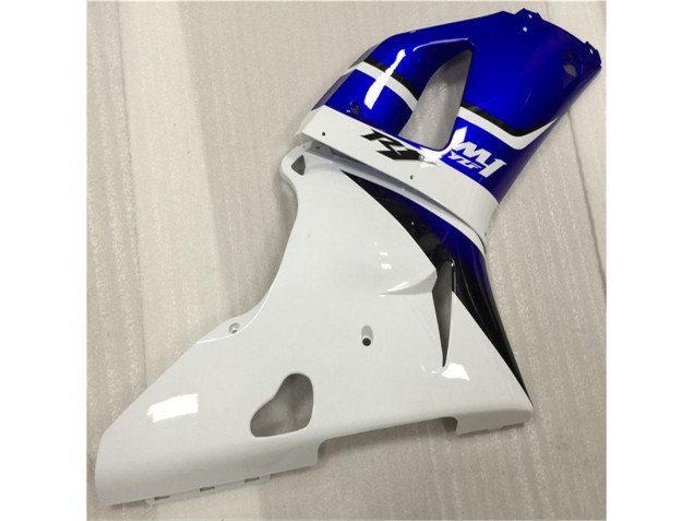 Branco Azul Carenagem Moto Yamaha R1 00-01