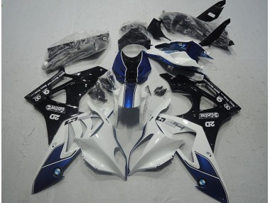 Branco Azul Carenagem & Plástico Moto BMW S1000RR 09-14