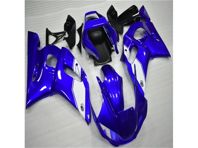 Branco Azul Carenagem & Plástico Moto Yamaha R6 98-02