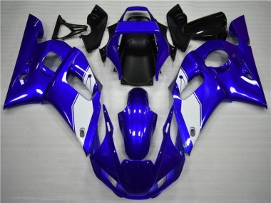 Branco Azul Carenagem & Plástico Moto Yamaha R6 98-02