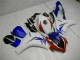 Branco Azul Carroçaria Moto Honda CBR 1000RR 08-11 Branco Azul Carroçaria Moto Honda CBR 1000RR 08-11