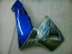 Branco Azul Chama Carenagem Moto Honda CBR 600RR 05-06 Branco Azul Chama Carenagem Moto Honda CBR 600RR 05-06