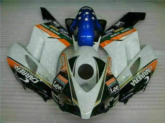 Branco Azul Kit Carenagem Moto Honda CBR 1000RR 04-05