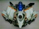 Branco Azul Kit Carenagem Moto Honda CBR 1000RR 04-05
