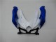 Branco Azul Kit Carenagem Moto Suzuki GSXR 600 / 750 K8 08-10 Branco Azul Kit Carenagem Moto Suzuki GSXR 600 / 750 K8 08-10