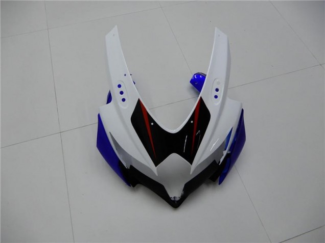 Branco Azul Kit Completo Carenagem Moto Suzuki GSXR 600 / 750 K8 08-10 Branco Azul Kit Completo Carenagem Moto Suzuki GSXR 600 / 750 K8 08-10