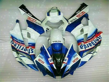 Branco Azul Kits Carenagem Moto Yamaha R6 06-07