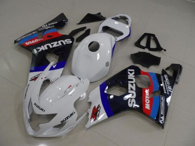 Branco Azul Motul Carenagem Moto Suzuki GSXR 750 K4 04-05
