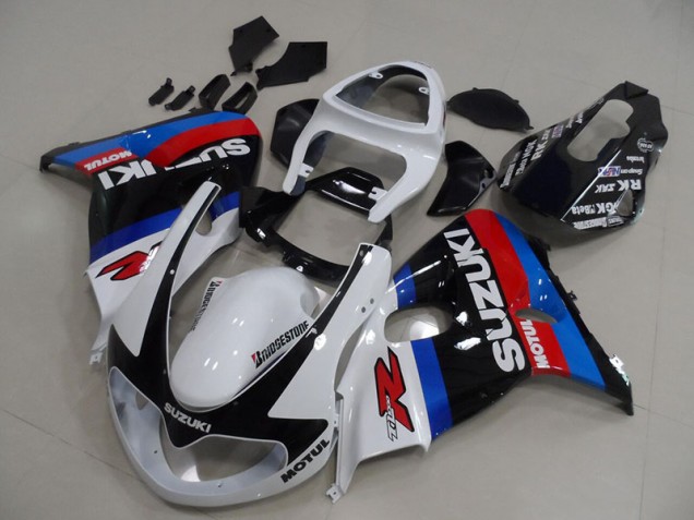 Branco Azul Motul Carenagem Moto Suzuki TL1000R 98-03