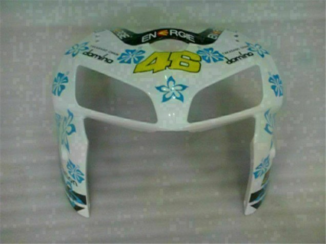 Branco Azul Nastro Azzurro 46 Abs Moto Plástico Honda CBR 600RR 05-06 Branco Azul Nastro Azzurro 46 Abs Moto Plástico Honda CBR 600RR 05-06