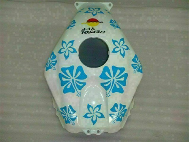 Branco Azul Nastro Azzurro 46 Abs Moto Plástico Honda CBR 600RR 05-06 Branco Azul Nastro Azzurro 46 Abs Moto Plástico Honda CBR 600RR 05-06