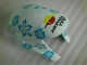 Branco Azul Nastro Azzurro 46 Abs Moto Plástico Honda CBR 600RR 05-06 Branco Azul Nastro Azzurro 46 Abs Moto Plástico Honda CBR 600RR 05-06