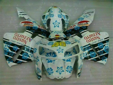 Branco Azul Nastro Azzurro 46 Abs Moto Plástico Honda CBR 600RR 05-06