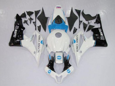 Branco Azul Preto Carenagem Moto Honda CBR 600RR 09-12