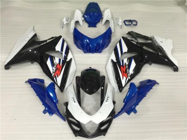 Branco Azul Preto Carenagem Moto Suzuki GSXR 1000 K9 09-16