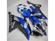Branco Azul Preto Carenagem Moto Yamaha R6 08-16