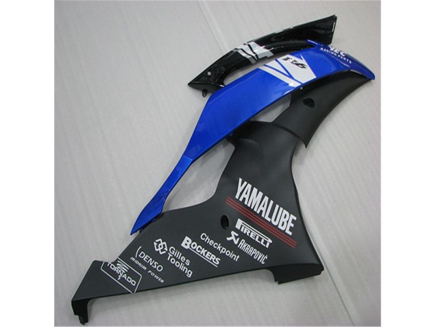 Branco Azul Preto Carenagem Moto Yamaha R6 08-16