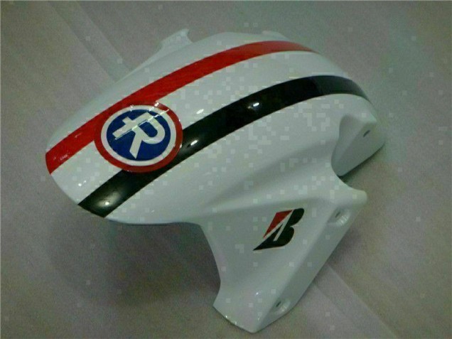 Branco Azul R 2 Carenagem Moto Honda CBR 600RR 03-04 Branco Azul R 2 Carenagem Moto Honda CBR 600RR 03-04