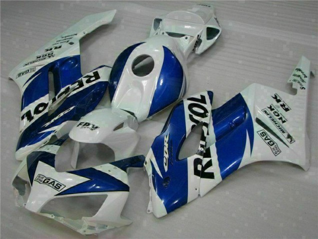 Branco Azul Repsol Carenagem Moto Honda CBR 1000RR 04-05