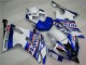 Branco Azul Sterilgarda Volvo Carenagem Moto Yamaha R6 08-16 Branco Azul Sterilgarda Volvo Carenagem Moto Yamaha R6 08-16