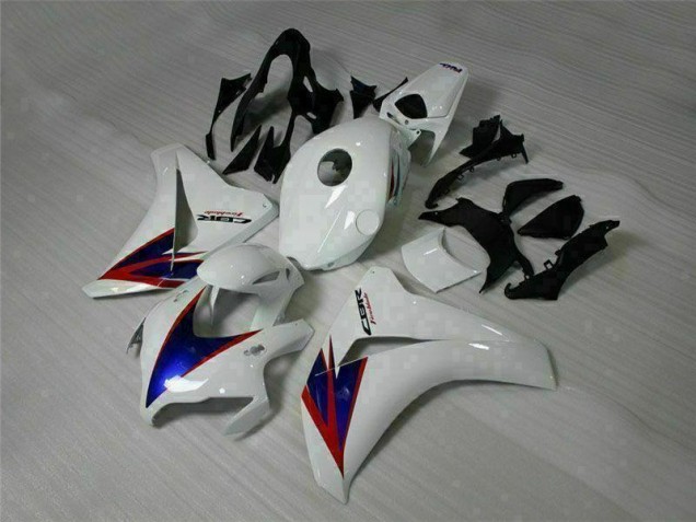 Branco Azul Vermelho Abs Kits Completos Carenagem Moto Honda CBR 1000RR 08-11 Branco Azul Vermelho Abs Kits Completos Carenagem Moto Honda CBR 1000RR 08-11