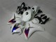 Branco Azul Vermelho Abs Kits Completos Carenagem Moto Honda CBR 1000RR 08-11 Branco Azul Vermelho Abs Kits Completos Carenagem Moto Honda CBR 1000RR 08-11