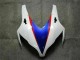 Branco Azul Vermelho Abs Kits Completos Carenagem Moto Honda CBR 1000RR 08-11 Branco Azul Vermelho Abs Kits Completos Carenagem Moto Honda CBR 1000RR 08-11