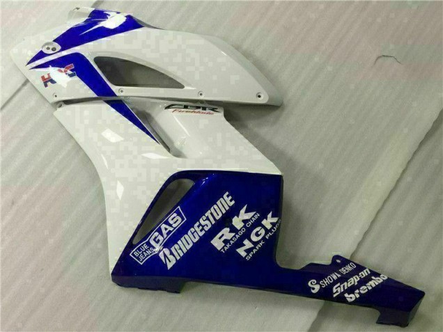 Branco Azul Vermelho Carenagem Moto Honda CBR 1000RR 04-05 Branco Azul Vermelho Carenagem Moto Honda CBR 1000RR 04-05
