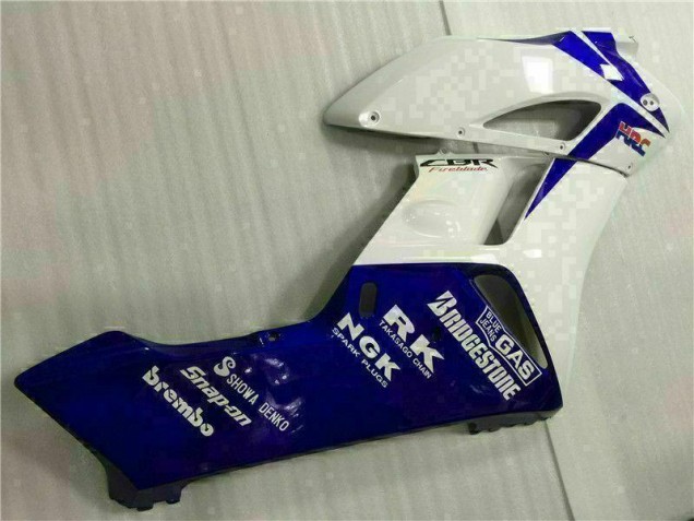 Branco Azul Vermelho Carenagem Moto Honda CBR 1000RR 04-05 Branco Azul Vermelho Carenagem Moto Honda CBR 1000RR 04-05