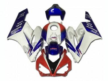 Branco Azul Vermelho Carenagem Moto Honda CBR 1000RR 04-05
