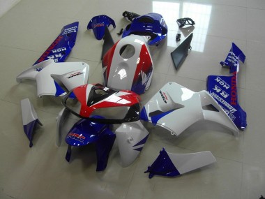 Branco Azul Vermelho HRC Abs Kits Carenagem Moto Honda CBR 600RR 05-06
