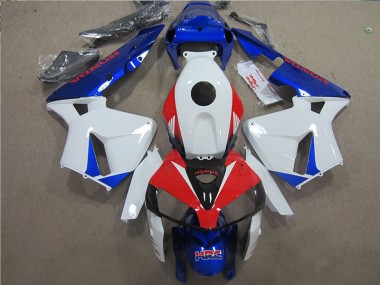 Branco Azul Vermelho HRC Abs Moto Plásticos Honda CBR 600RR 05-06