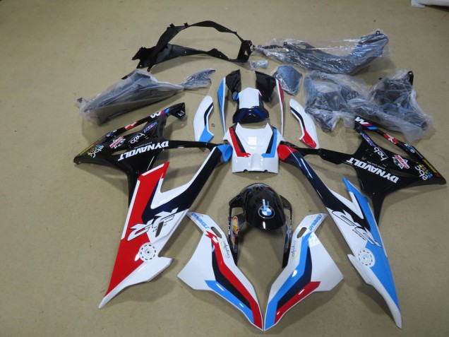 Branco Azul Vermelho Preto Carenagem Moto BMW S1000RR 19-21