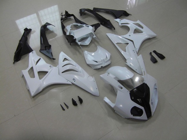 Branco Carenagem Moto BMW S1000RR 09-14 Branco Carenagem Moto BMW S1000RR 09-14