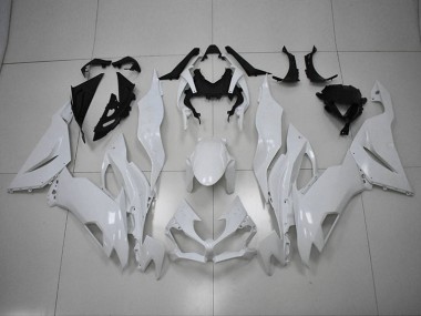 Branco Carenagem Moto Kawasaki ZX6R 19-23