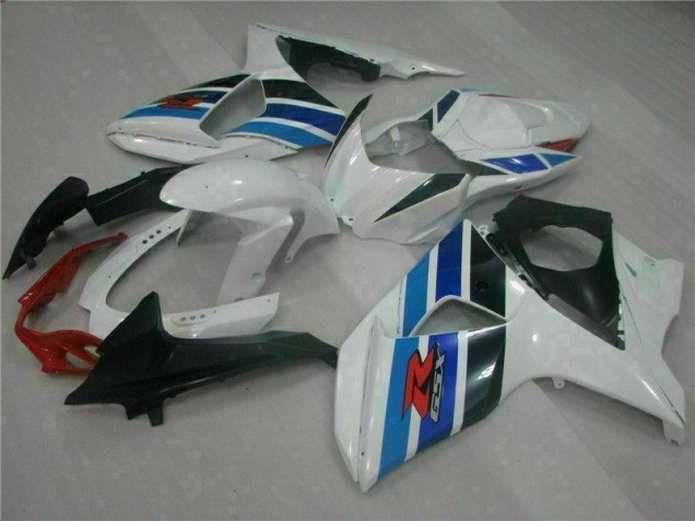 Branco Carenagem Moto Suzuki GSXR 1000 K9 09-16