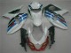Branco Carenagem Moto Suzuki GSXR 1000 K9 09-16