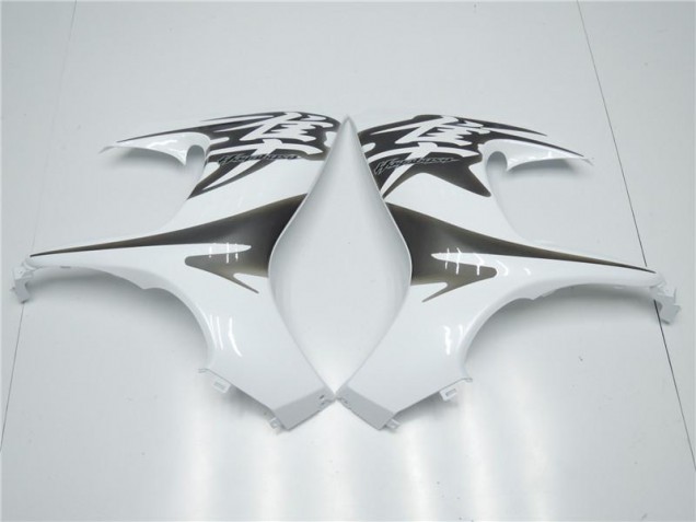 Branco Carenagem Moto Suzuki GSXR 1300 Hayabusa 08-19 Branco Carenagem Moto Suzuki GSXR 1300 Hayabusa 08-19