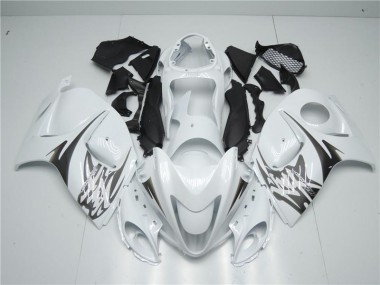 Branco Carenagem Moto Suzuki GSXR 1300 Hayabusa 08-19