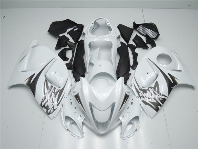 Branco Carenagem Moto Suzuki GSXR 1300 Hayabusa 08-19 Branco Carenagem Moto Suzuki GSXR 1300 Hayabusa 08-19